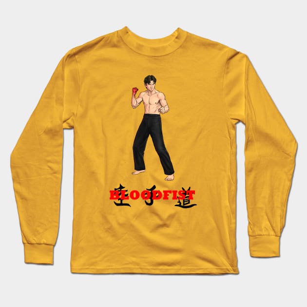 Jake Raye Fighter Long Sleeve T-Shirt by PreservedDragons